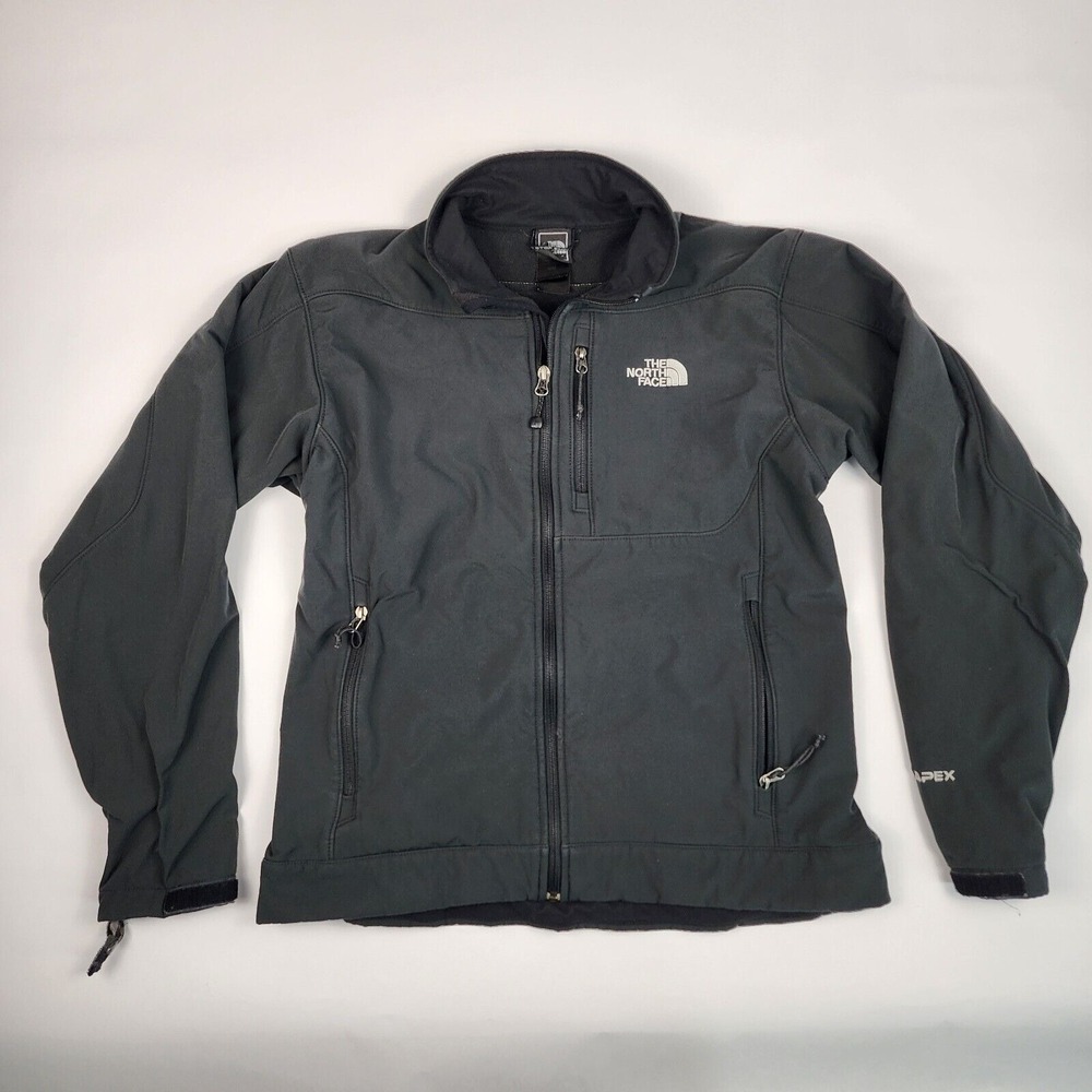 Vintage THE NORTH FACE Apex Fleece Lined‎ Windbreaker Jacket 2000s Black M